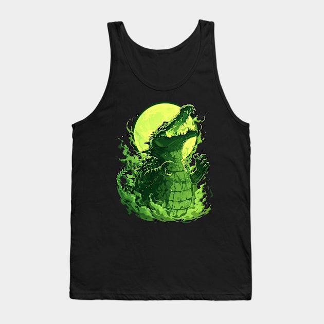 crocodile Tank Top by StevenBag